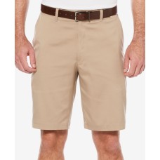 Pga Tour Men’s Big and Tall Flat-Front Shorts, Khaki, 52