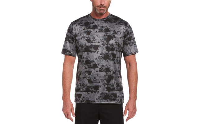  Men's Camo-Print T-Shirts, Black, Medium