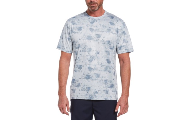  Men's Camo-Print T-Shirts, Gray, Large