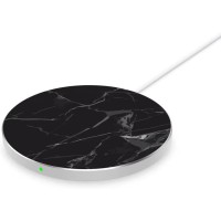 Phunkee Tree Cotton Candy Marble Charging Pad, Black, 3.9″ x 0.3″