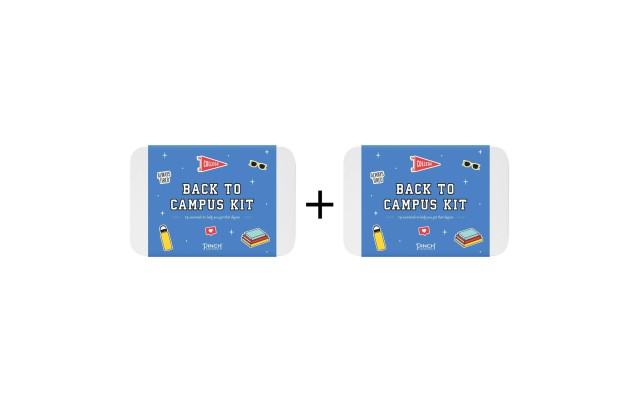  Back to Campus Kit, Blue, Set of 2