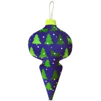 P.L.A.Y. Santa s Little Squeakers Starlight Starbright Toy, Navy, 4.2″ x 1.8″ x 8.7″