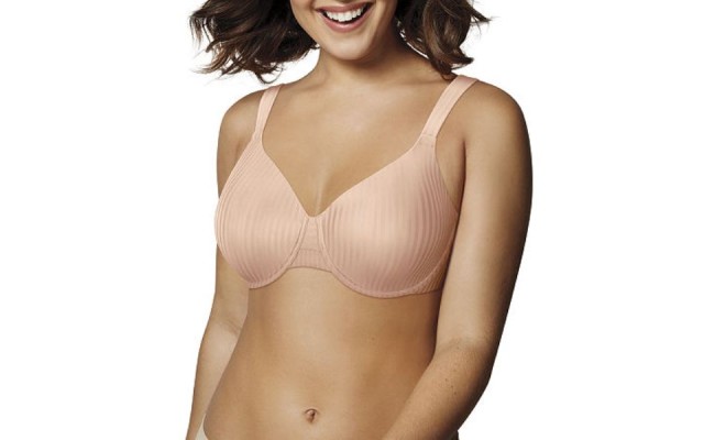  Secrets Perfectly Smooth Underwire Bra 4747, Pink Pirouette, 42DDD