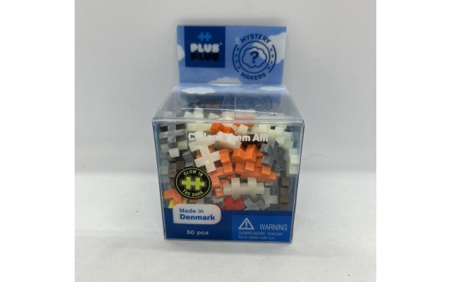 Plus Plus Mystery Makers Series 1 Glow in the Dark Solve the Mystery 50 Pcs Made in Denmark New