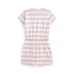  Big Girls Striped Jersey Romper