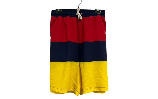  Men’s 5.75″ Traveler Classic Swim Trunks, Multi,4XB