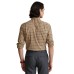  Men’s Classic-Fit Twill Shirts, Tan, X-Small