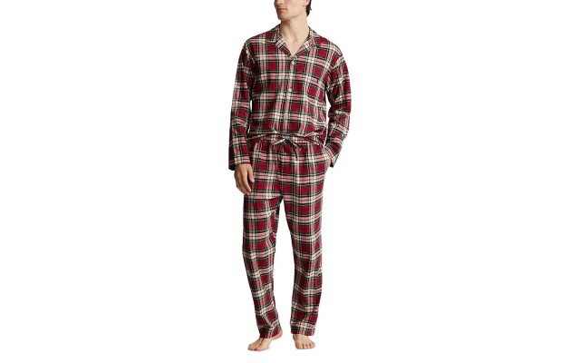  Mens Plaid Flannel Pajamas Se Bennington Plaid With Cruise N M