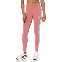 Puma Women’s T7 Archive Full Length Leggings, Mauvewood/XL
