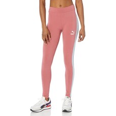 Puma Women’s T7 Archive Full Length Leggings, Mauvewood/XL