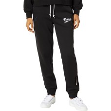 Puma Women’s Team Sweatpants, Black/X-Small