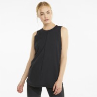 Puma Women’s Train Cloudspun High Neck Tank, Black, Large
