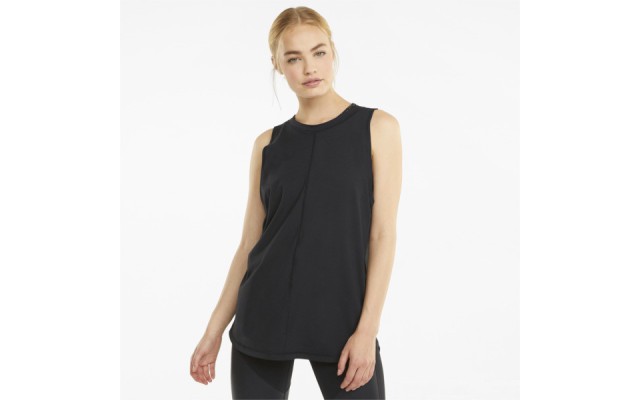  Women’s Train Cloudspun High Neck Tank, Black, Large
