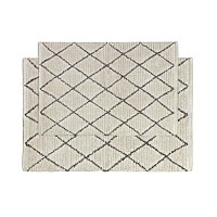 Pure Bath Arlo 2pc Bath Rug Set, Taupe