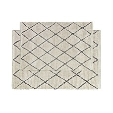 Pure Bath Arlo 2pc Bath Rug Set, Taupe