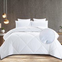 Puredown Down Alternative Comforter Duvet Insert, White, Twin