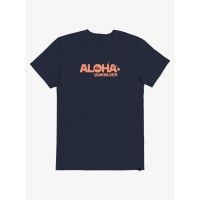 Quiksilver Mens HI Standard Issue T-Shirt, Navy, M