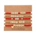  Gold-Tone 5-Pc. Set Believe & Become Beaded Stretch Bracelets
