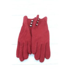 Ralph Lauren Modern Hand Crafted Gloves (Red, S)