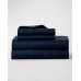  Organic Cotton Bethany Jacquard Duvet Cover, Full/Queen, Navy