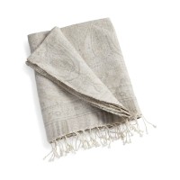 Ralph Lauren Sonoma Valley Paulina Linen Cotton Throw Blanket