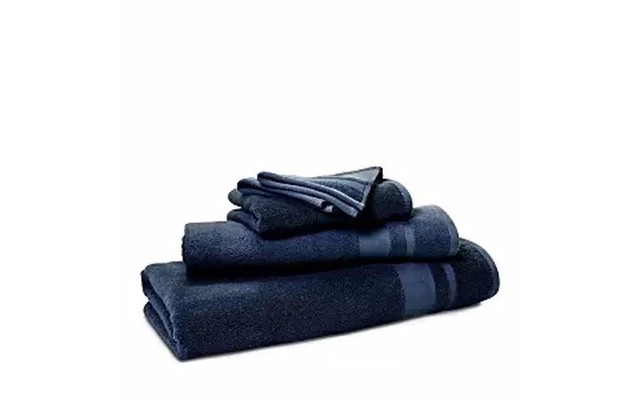  Wilton Washcloths, Navy, 12
