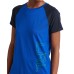  Womens Oversize Logo T-Shirt, Navy, S