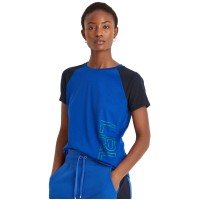 Ralph Lauren Womens Oversize Logo T-Shirt, Navy, S