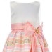  Big Girls Jacquard Hi Low Dress, SIZE 14