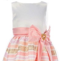 Rare Editions Big Girls Jacquard Hi Low Dress, SIZE 14