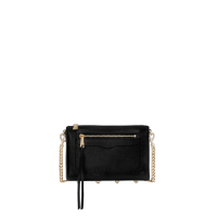 Rebecca Minkoff Avery Crossbody, Black/Gold