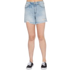 Rewash Super High Rise Midi Wedge Shorts