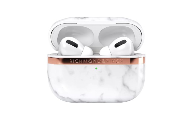 Richmond&Finch Marble Airpods Pro Case, White