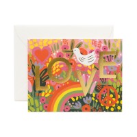 Rifle Paper Co. Love Greeting Card, Multi, 5.75″ x 4.63″