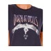  Juniors’ Bells Cotton Graphic-Print T-Shirt, Washed Black/L