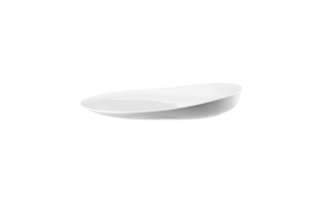  Ono Collection Oval Serving Plate, White