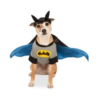 Rubie’s Pet Shop Boutique Batman Pet Costumes, Gray, Small