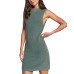  Nostalgia Knit Dress, Green, Medium