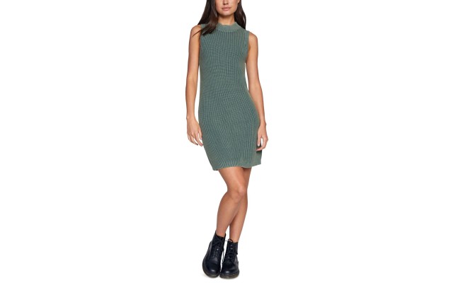  Nostalgia Knit Dress, Green, Medium