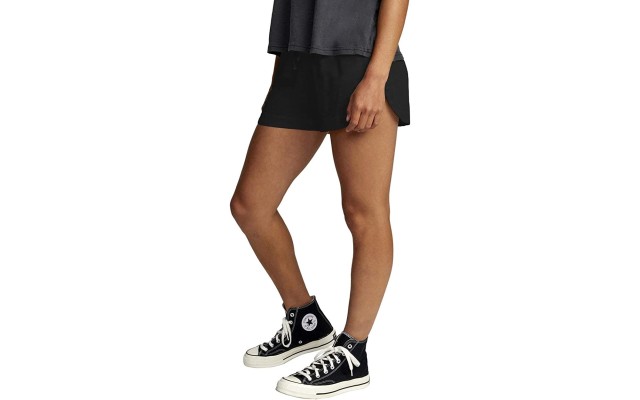  Women’s  New Yume Dolphin Shorts, Black, Small