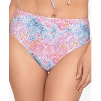 Salt + Cove Juniors’ Electric Snake High-Waist Bottoms, Multi, Small