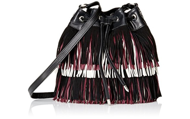  Fifi Mini Bucket Crossbody Bag, Black, One Size