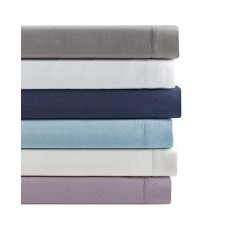 Sander Home Fashion 3 Piece Solid Microfiber Sheet Set Bedding