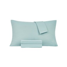Sanders Drift Collection Garment Washed 4 Piece Sheet Sets
