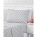  Kids Holiday Microfiber 4 pc Full Sheet Set, Gray