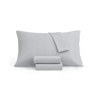 Sanders Lavendar Infused Cotton Sheet Set, Dove Grey, Twin