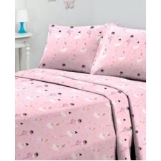 Sanders Printed Microfiber 3 Pc. Sheet Set, Twin