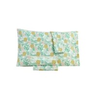 Sanders Printed Microfiber 3 Pc. Sheet Set, Twin XL, Green