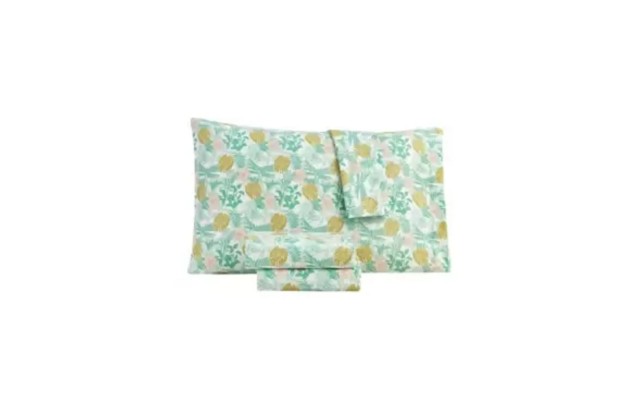  Printed Microfiber 3 Pc. Sheet Set, Twin XL, Green
