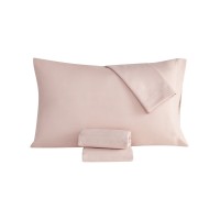 Sanders Solid 3 Pc. Sheet Set, Blush, Twin XL